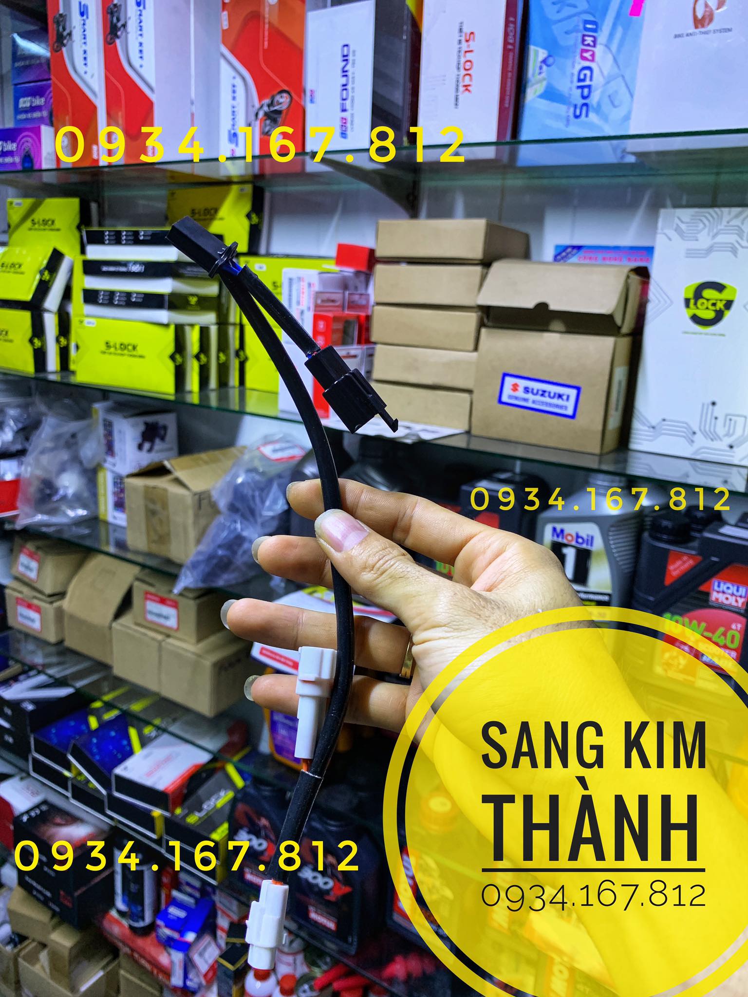 Mạch Bật Đèn Pha Giữ Đèn Cos xe Exciter 155 vva