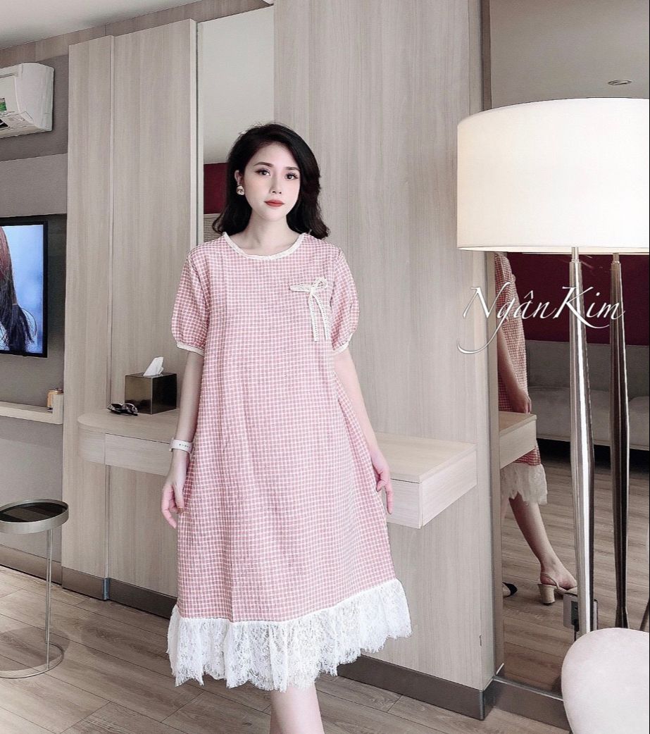váy bầu đẹp, giá rẻ,Kiểu Dáng Năng Động Trẻ Trung Cho Bạn Thoải Mái Vận Động.free Size Cho Các Mẹ Từ 45-70kg