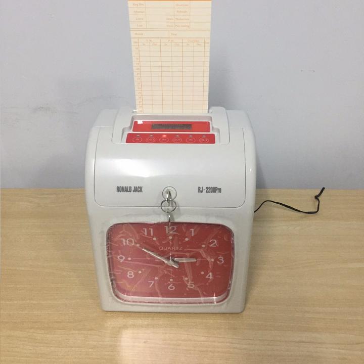 Máy chấm công thẻ giấy Ronald Jack RJ-2200Pro