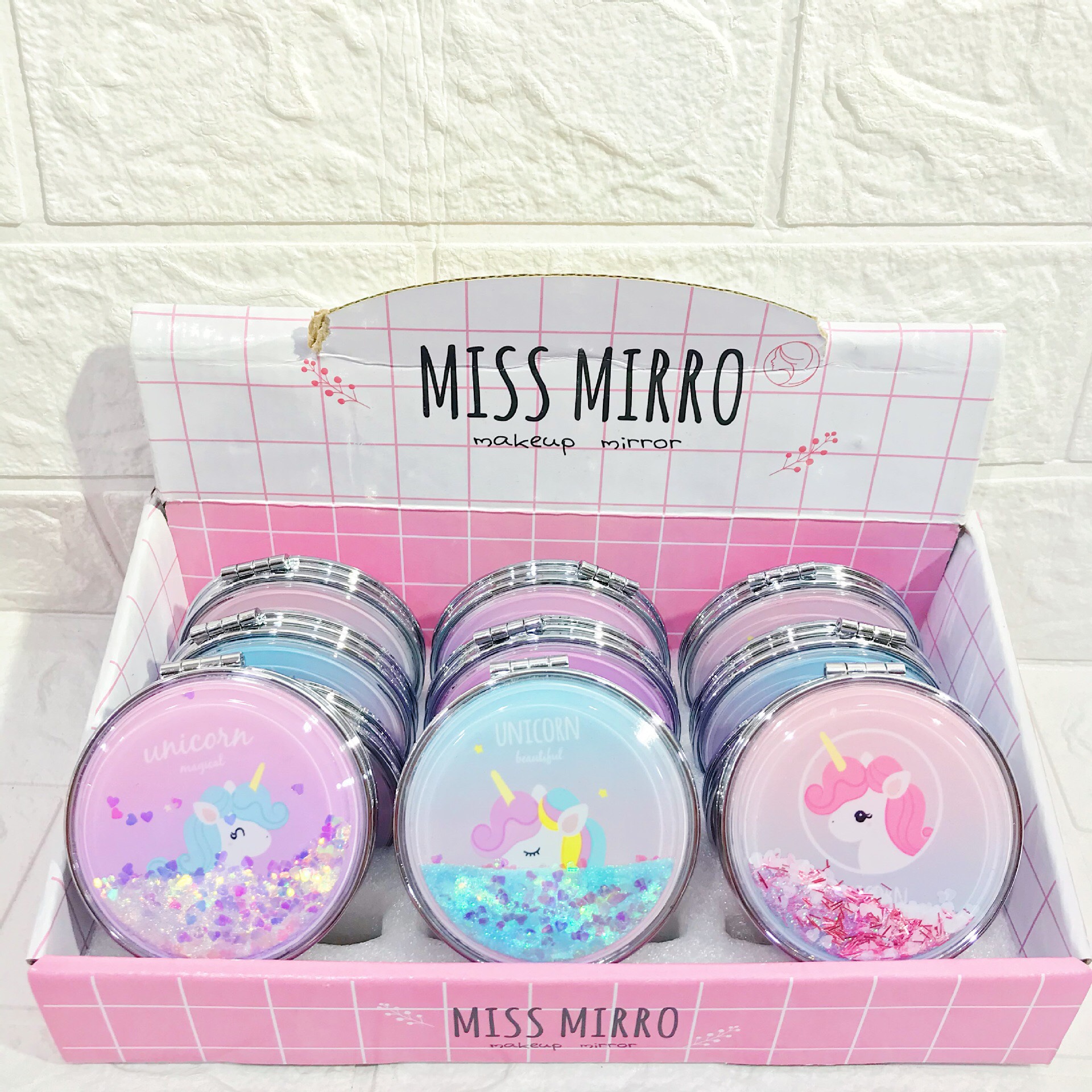 [HCM]Gương 2 mặt mini bỏ bóp