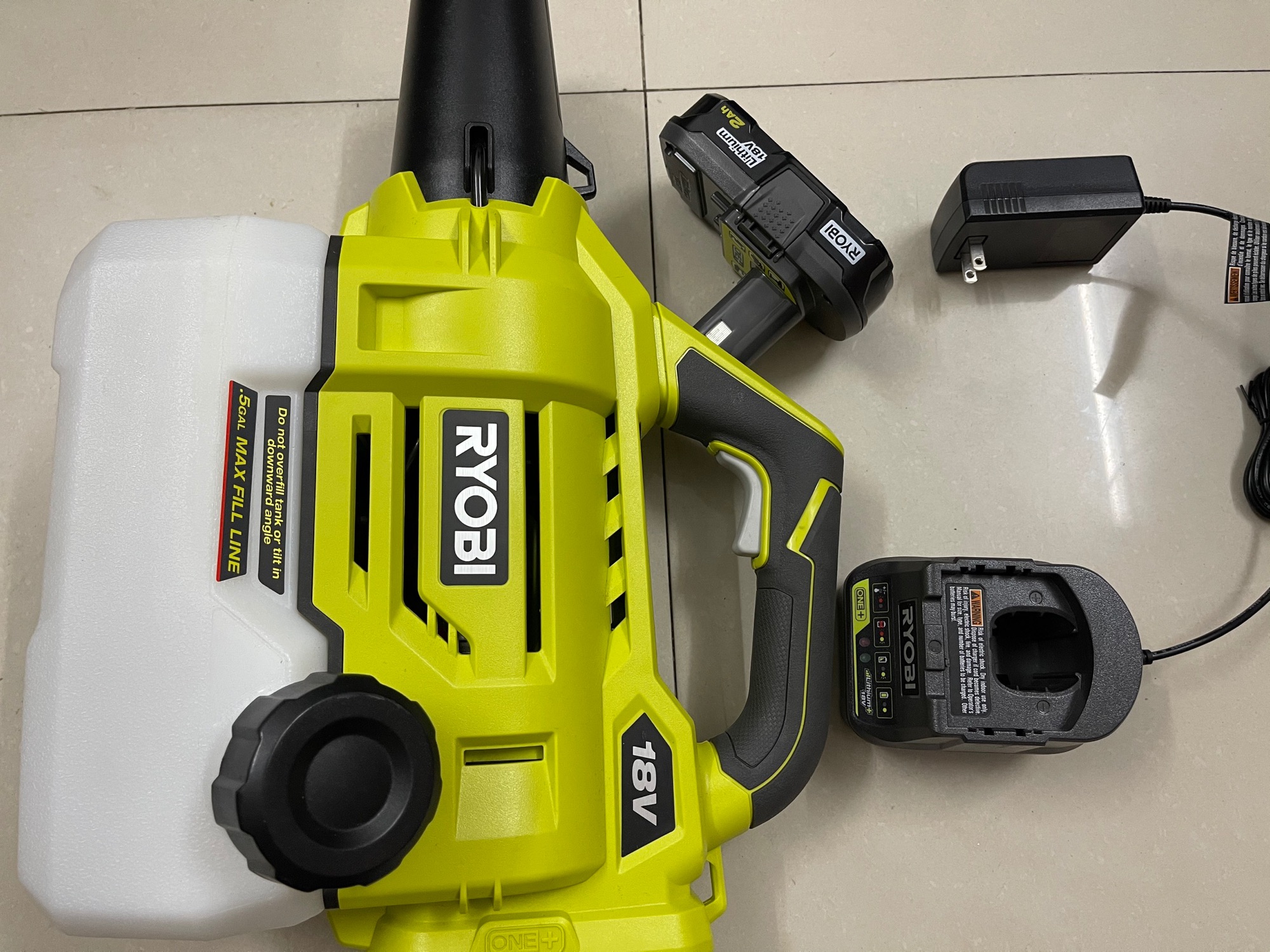 [HCM]Máy phun khử khuẩn Ryobi