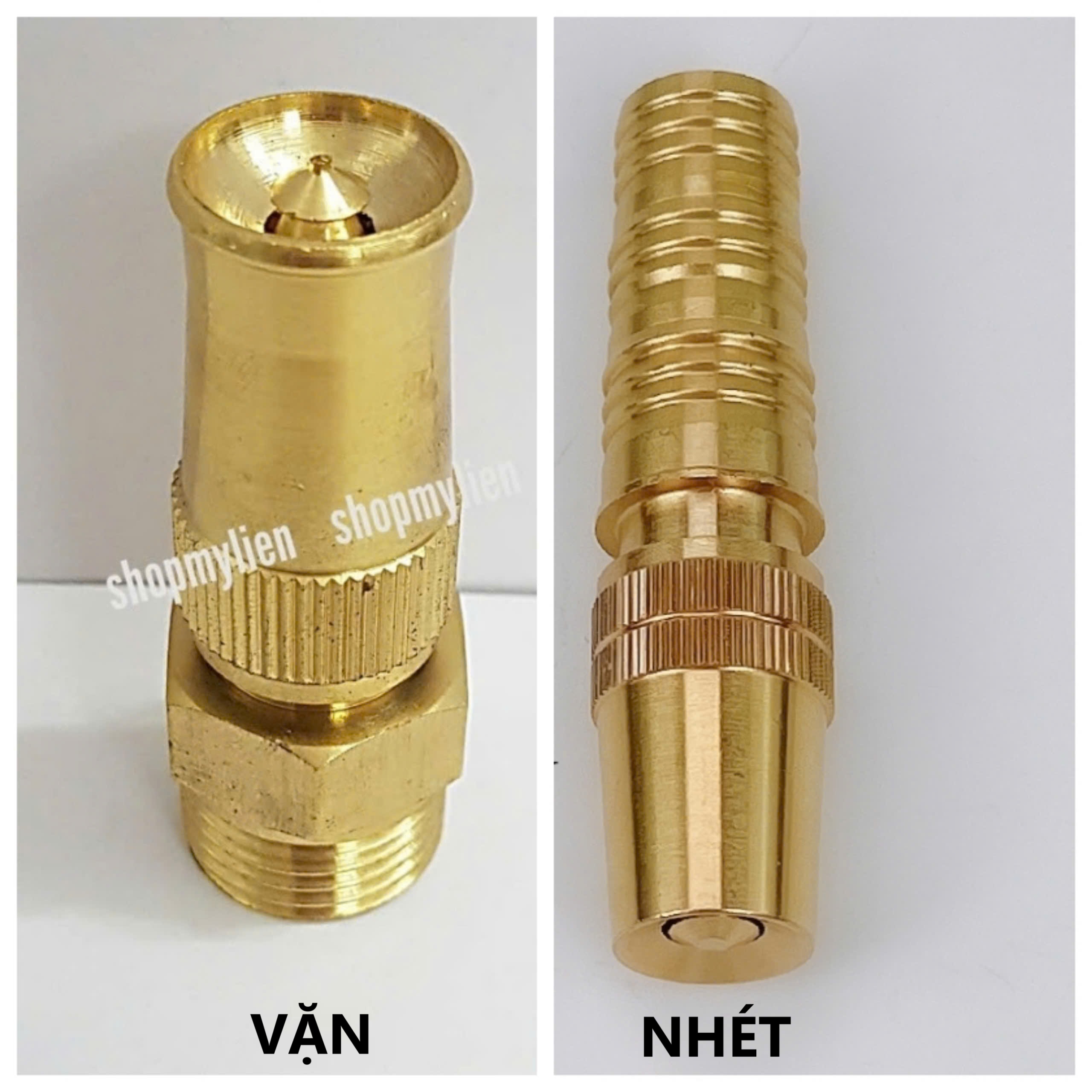 [HCM]Béc đồng NHÉT/ VẶN rửa xe, béc tưới cây nhiều chế độ