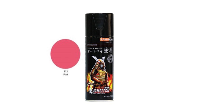 Sơn xịt samurai màu hồng - 113
