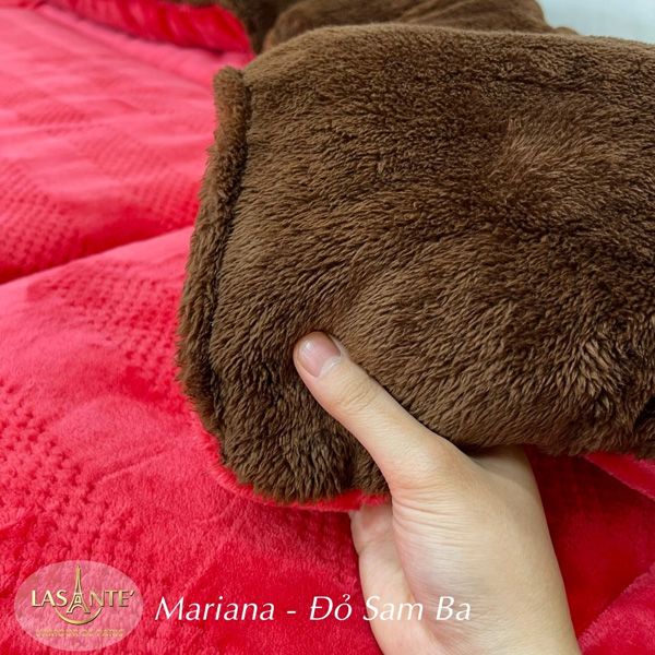 Chăn Lông Cừu Cao cấp Mariana của lasante Pháp