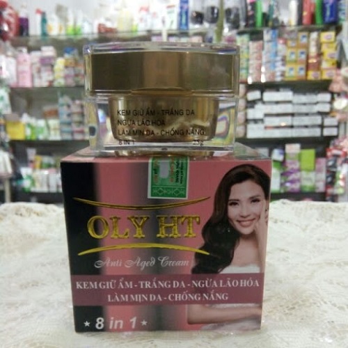 KEM DƯỠNG DA VIP 8TÁC DỤNG OLYHT 25g CỦA CÔNG TY LONG PHỤNG KHANG