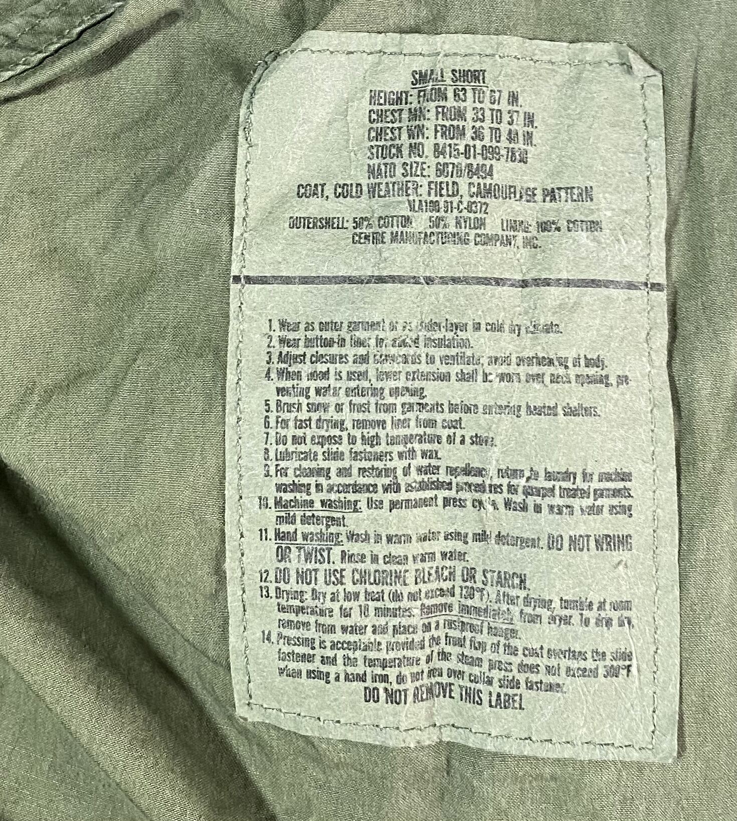 ÁO KHOÁC - M65 JACKET USA - FIELD JACKET USA