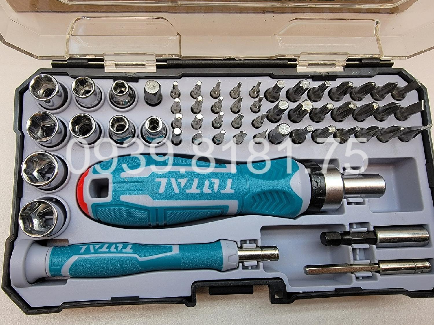 BỘ 55 TUA VÍT ĐA NĂNG (TỰ ĐỘNG) TOTAL TACSD30556 [CHÍNH HÃNG]