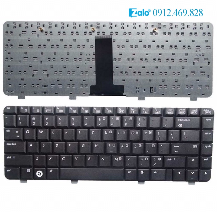 Bàn phím laptop hp pavilion dv2000, compaq v3000 v3500 v3600 v3700 v3800 – dv2000 _ đen