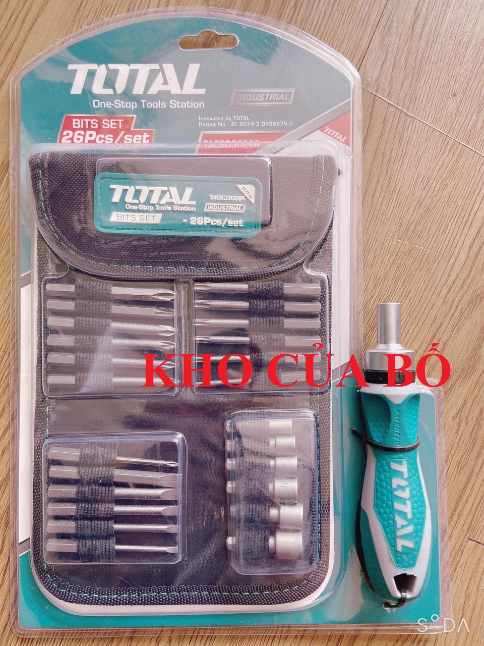 Bộ 26 tua vít Total TACSD30266