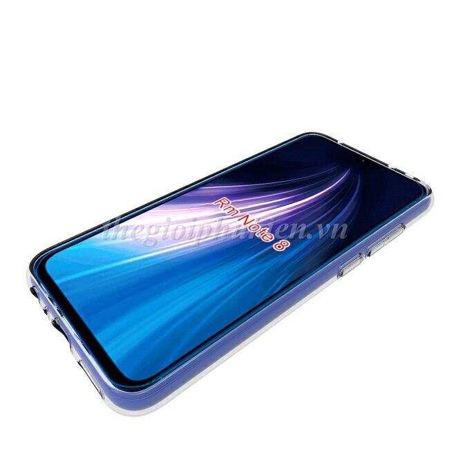 Ốp lưng silicon dẻo trong suốt Xiaomi Redmi Note 8T siêu mỏng 0.6mm