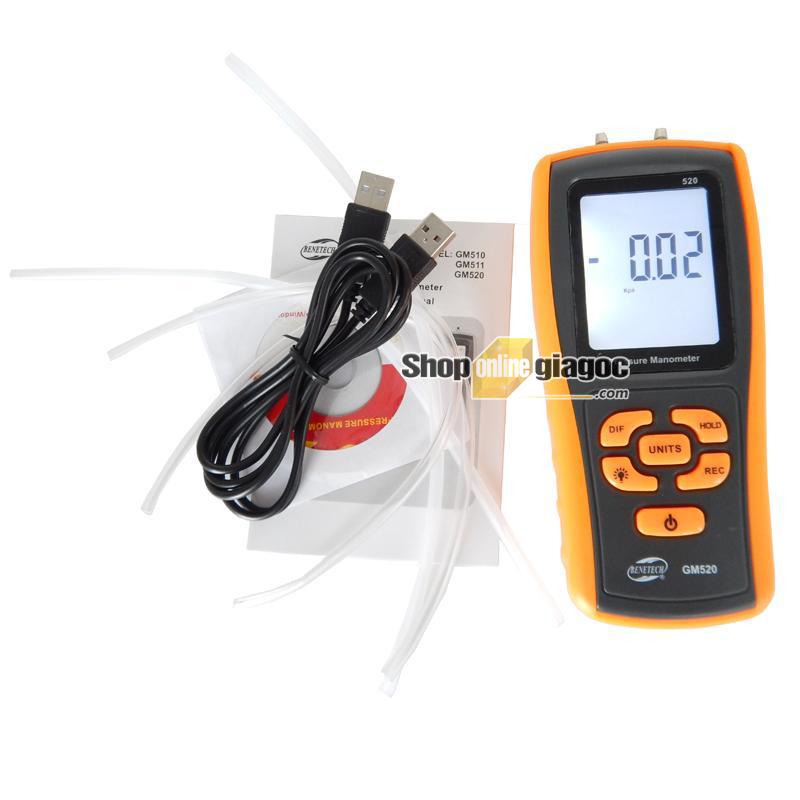 Máy đo áp suất Benetech GM520