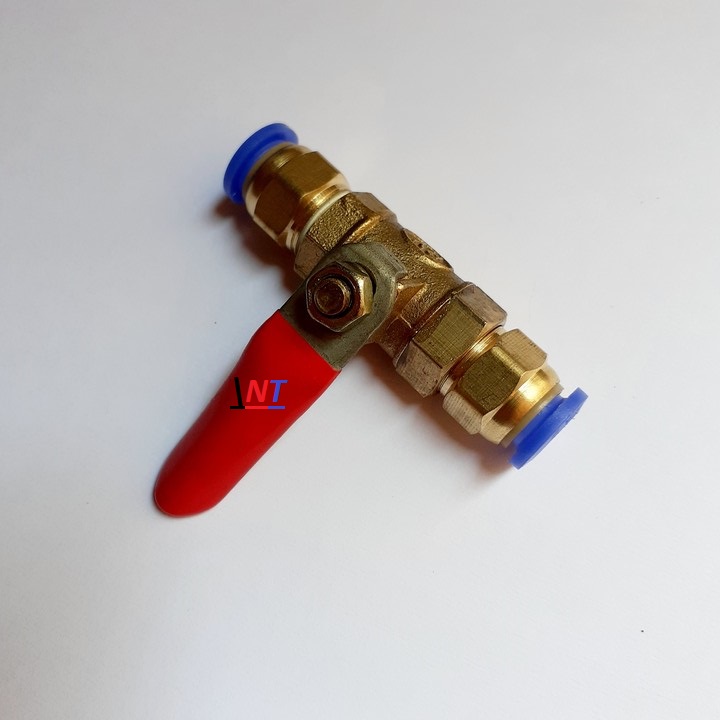 Van khóa ống phun sương 8mm