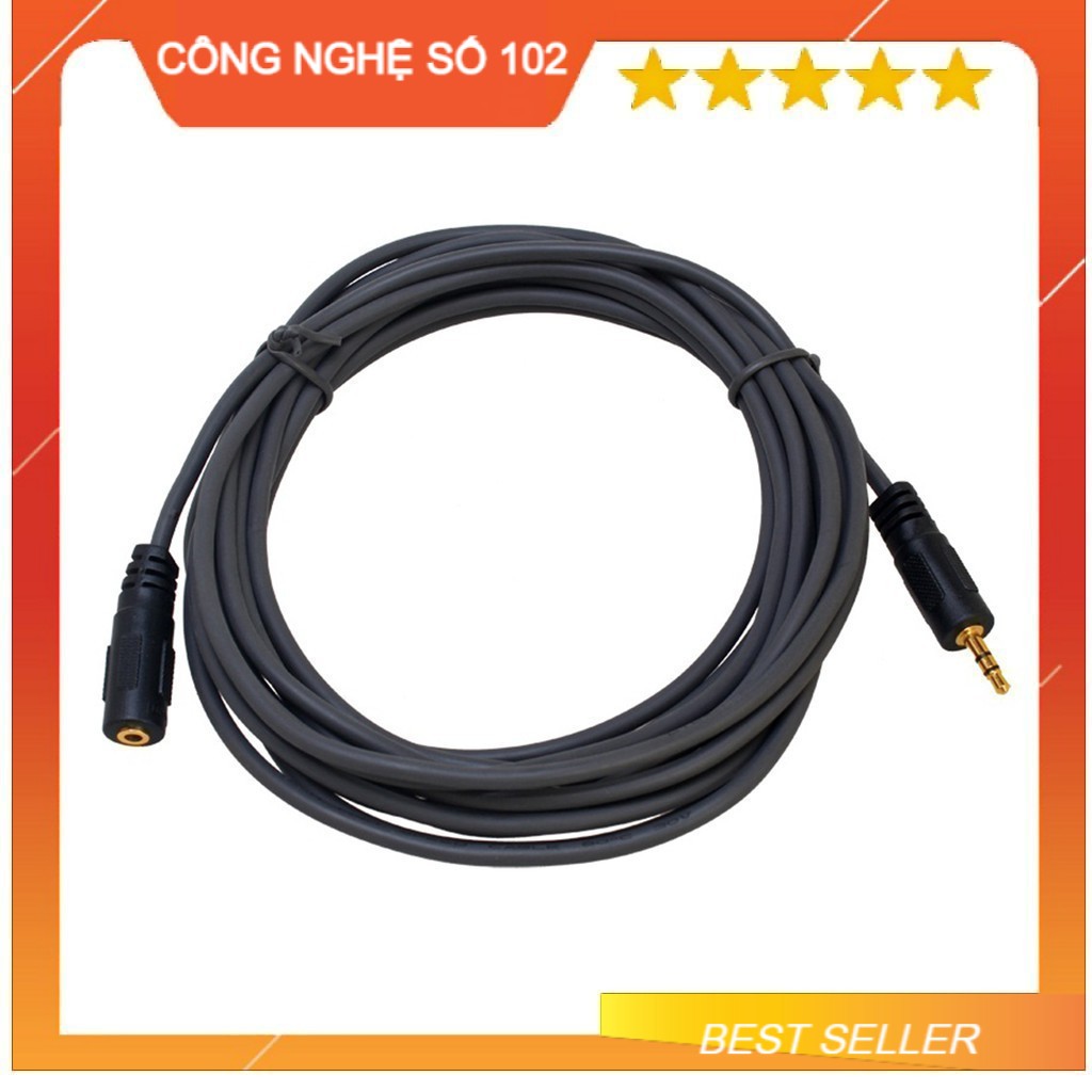 Dây nối dài loa, tai nghe dài 5m