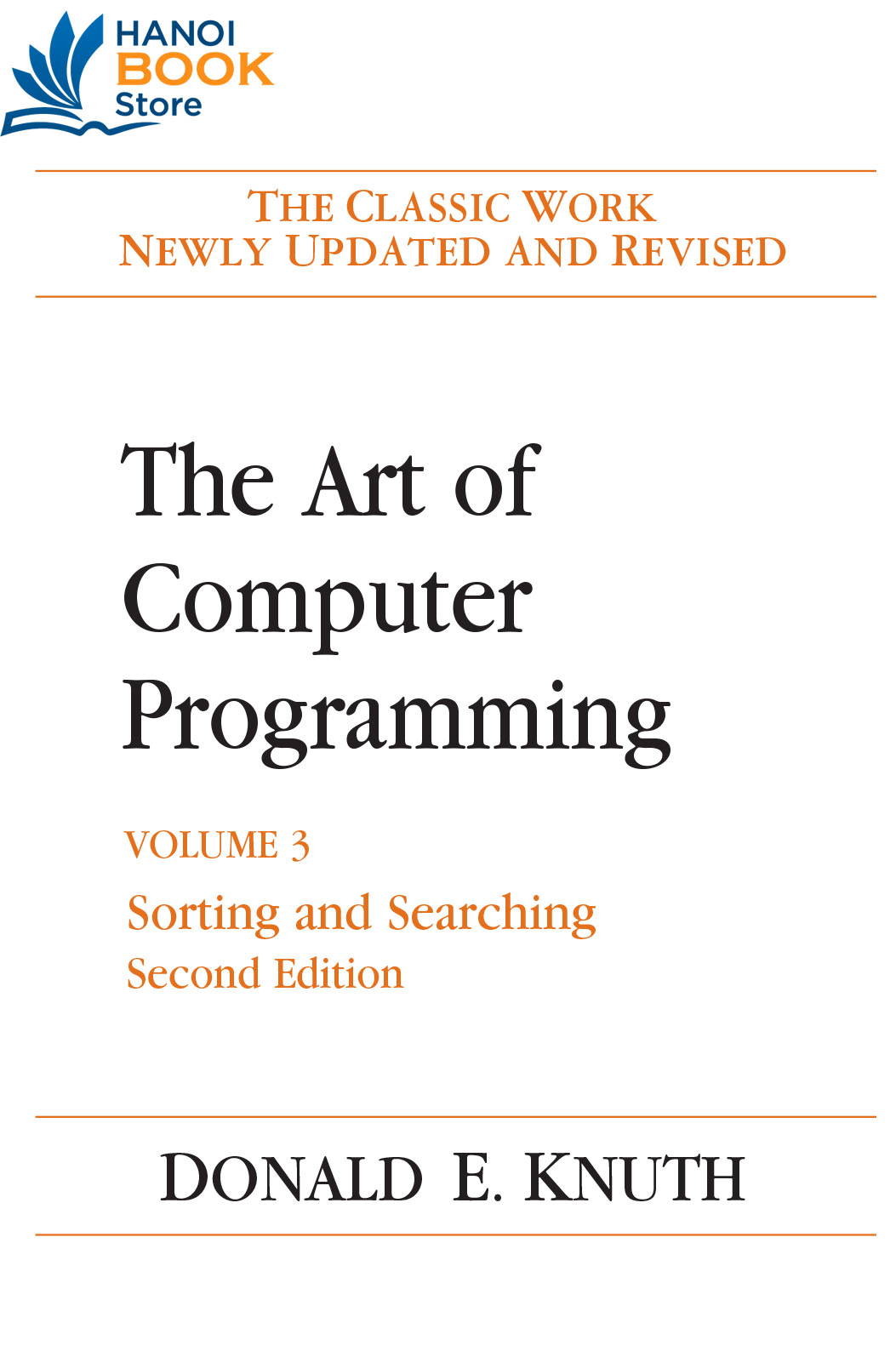 sách The Art of Computer Programming Volume 3 Sorting and Searching
