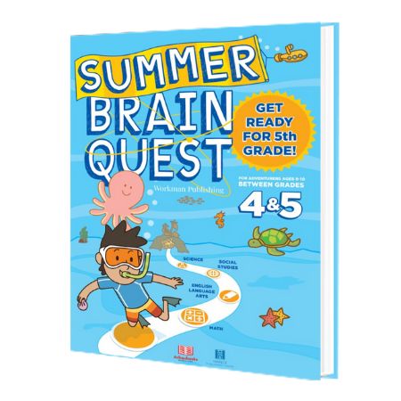 Sách Summer Brain Quest 4&5 - Á Châu Books ( Cho Bé 9 Đến 10 Tuổi )