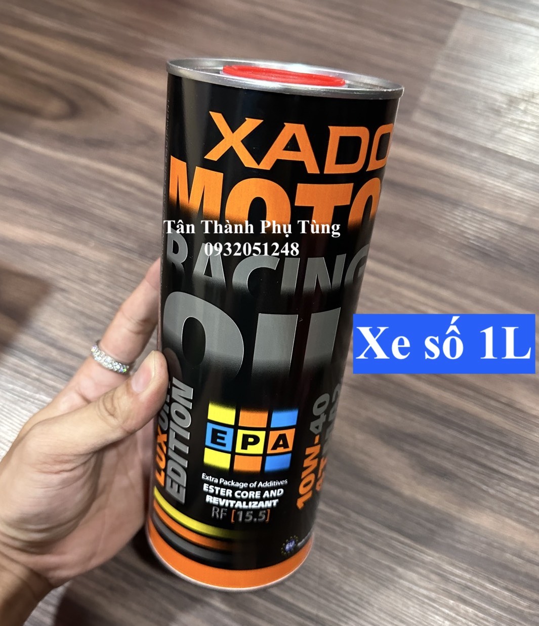Dầu nhớt xado chính hãng cao cấp : xe tay ga 0.8l , xe số 1l rf15.5