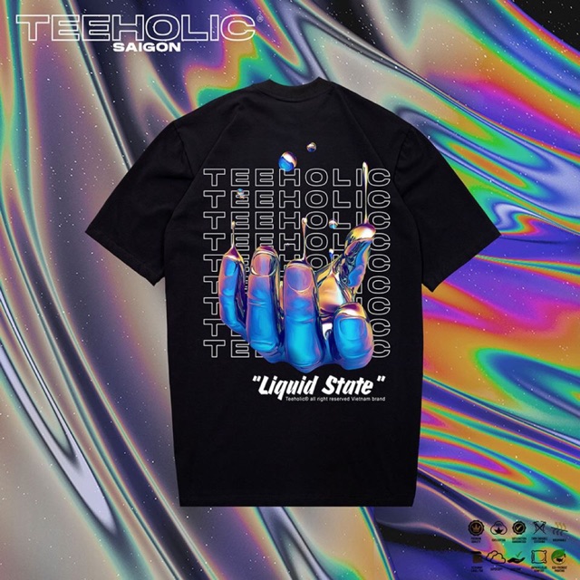 Áo Thun Nam Nữ TEEHOLIC Cotton Cao Cấp Phong Cách Retro Y2K Bàn Tay Màu Đen Trắng Ths091223_50