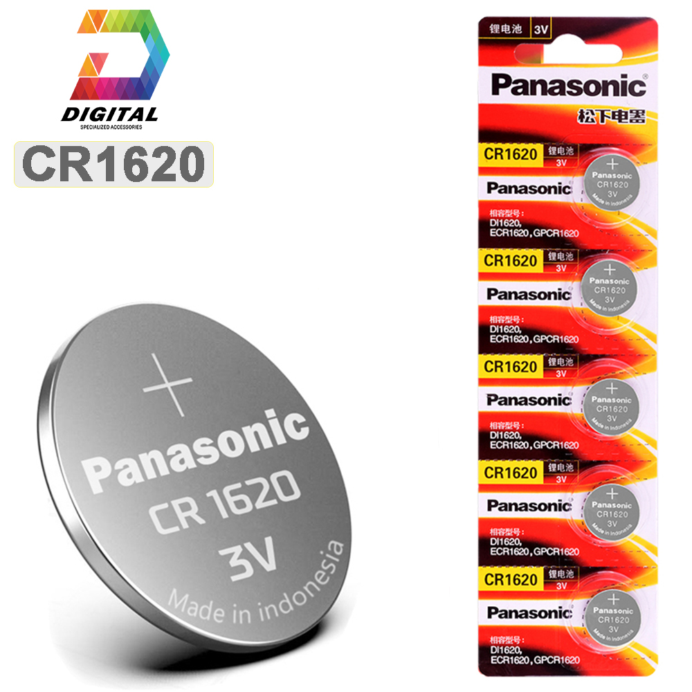 Genuine Panasonic CR1620 Lithium 3V Cmos Battery