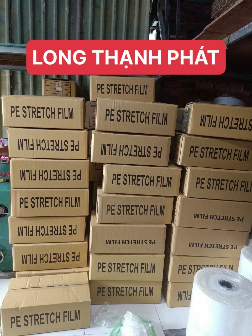 Màng Quấn PE Nặng 1,5kg Khổ 25cm