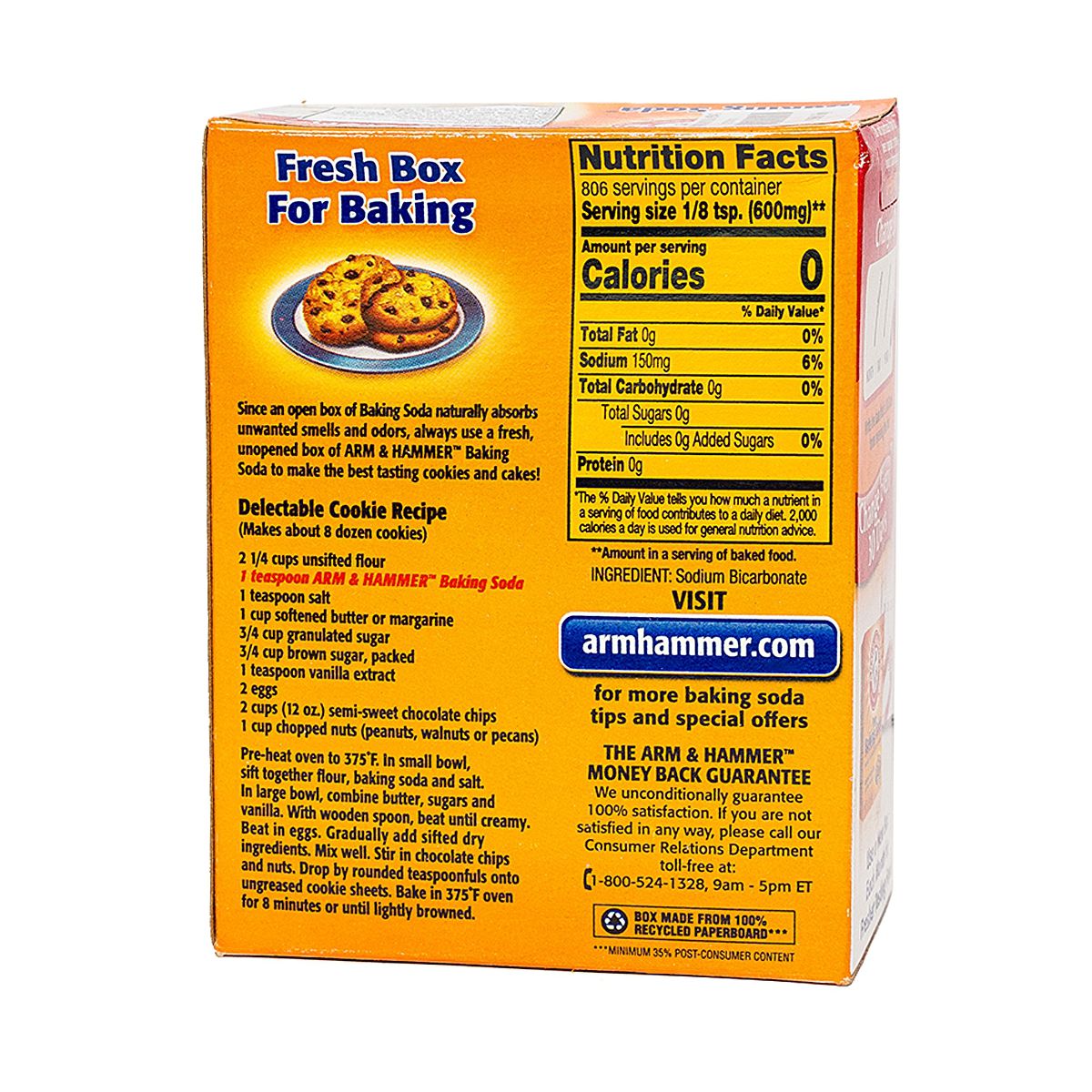 Baking Soda - Bột Baking Soda Đa Công Dụng 454g - Nhập Khẩu Từ Mỹ