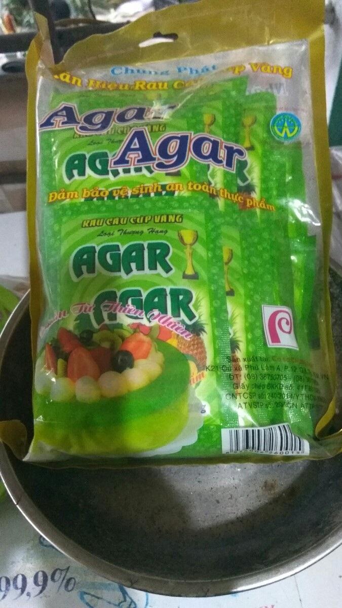 Bột rau câu agar chung phát 1 gói 25gram