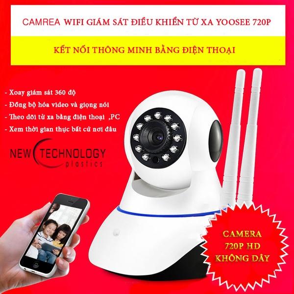 Camera Wifi, An ninh, Giám sát Yoosee 2 râu (New) - Agiadep