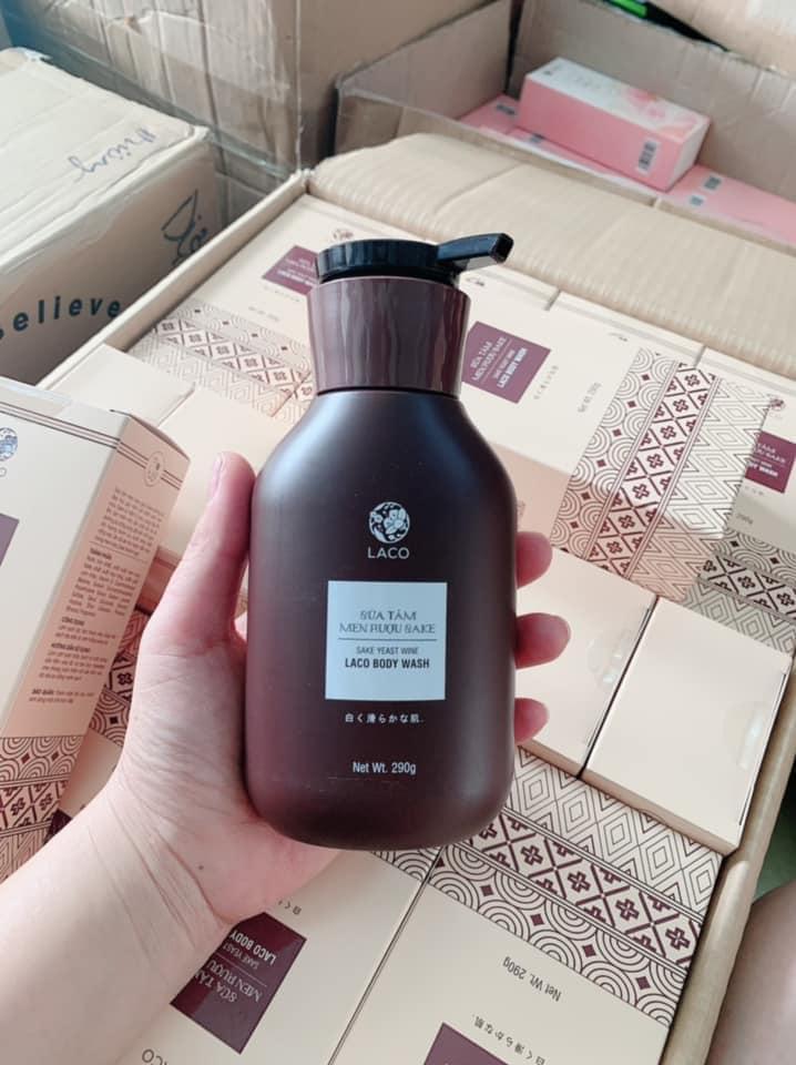 SỮA TẮM MEN RƯỢU SAKE - LACO
