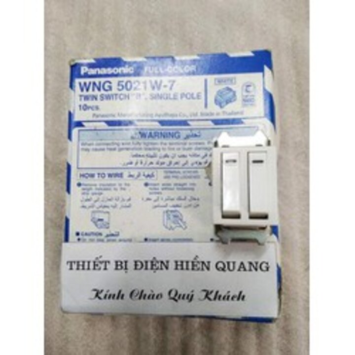 Hạt công tắc kép Panasonic FULL ( Hàng nhập khẩu Thái Lan)