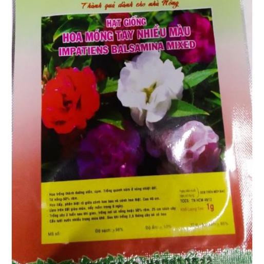 HOA MÓNG TAY NHIỀU MÀU - GÓI 1 GRAM