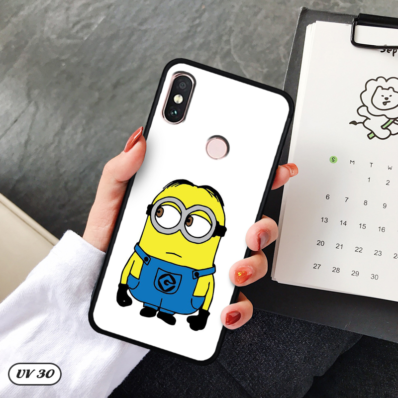Ốp Xiaomi Redmi Note 5 Pro lưng nhám -ngộ nghĩnh