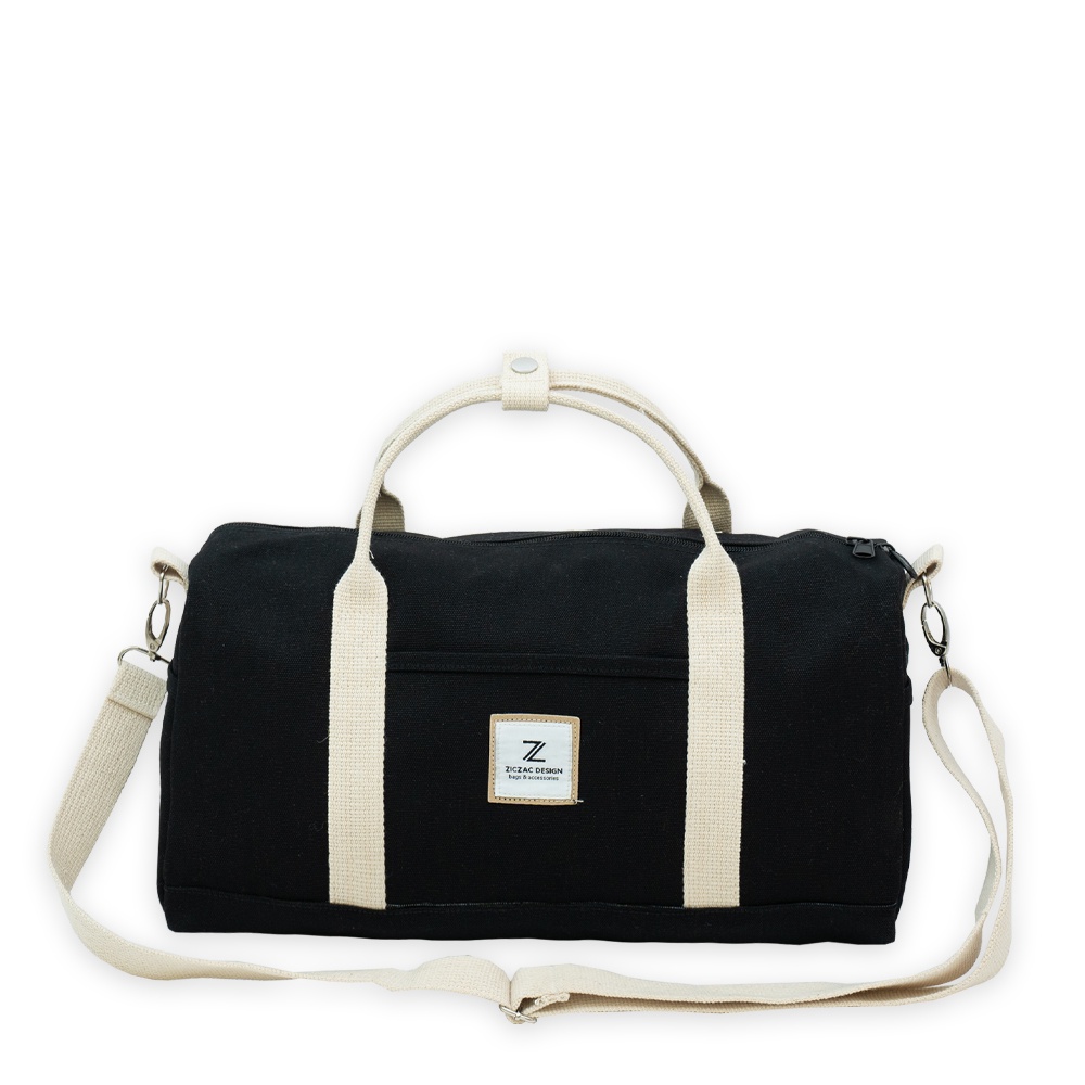 Túi du lịch Duffle vải canvas Ziczac Design