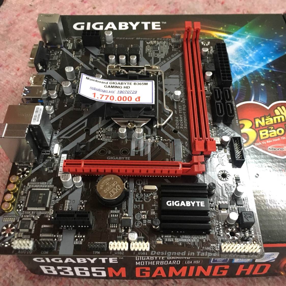 Mainboard GIGABYTE B365M GAMING HD