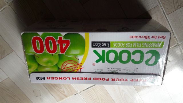 [HCM]Màng bọc thực phẩm Ecook E400  30cmx250m