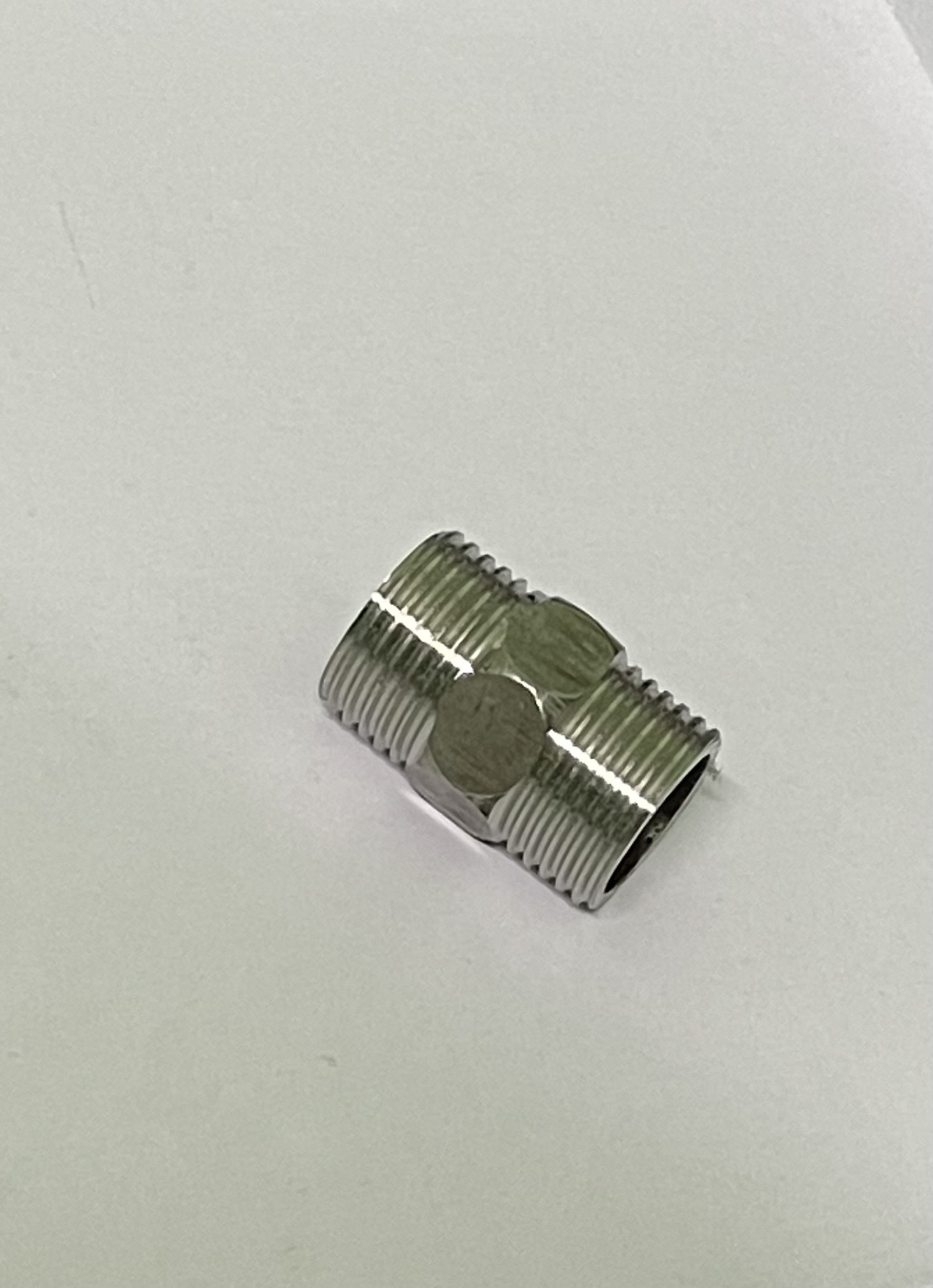 Kép inox 21 (304) (Kép Nối 2 Đầu Ren )