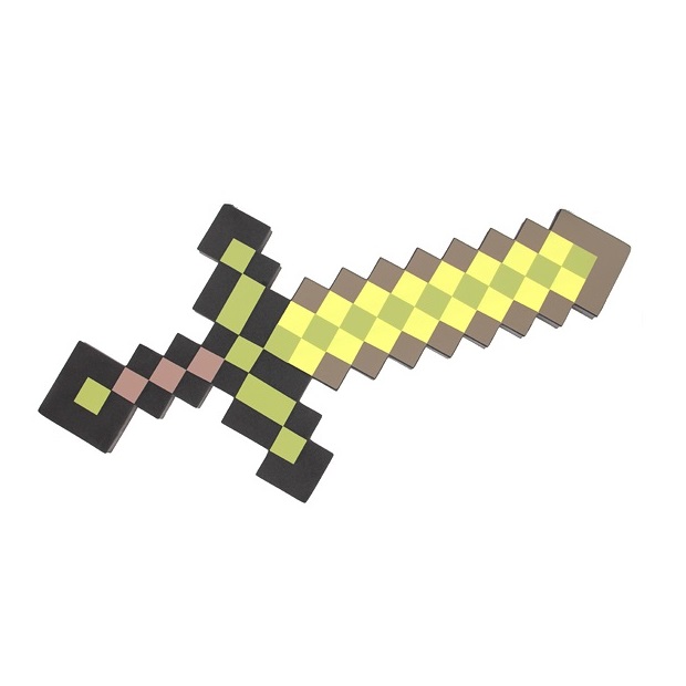 Kiếm Minecraft Màu Vàng