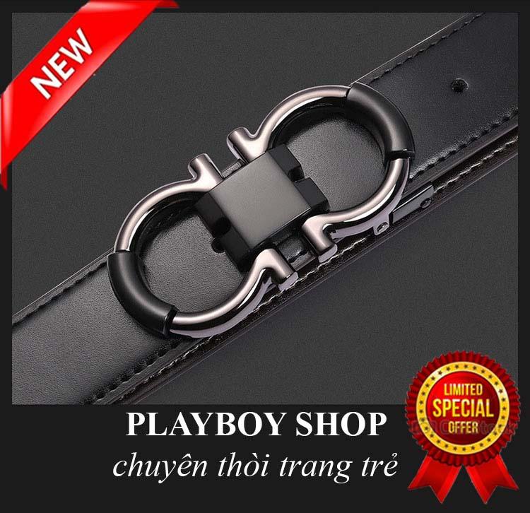Thắt lưng nam, dây nịt nam Cao Cấp TLBK08