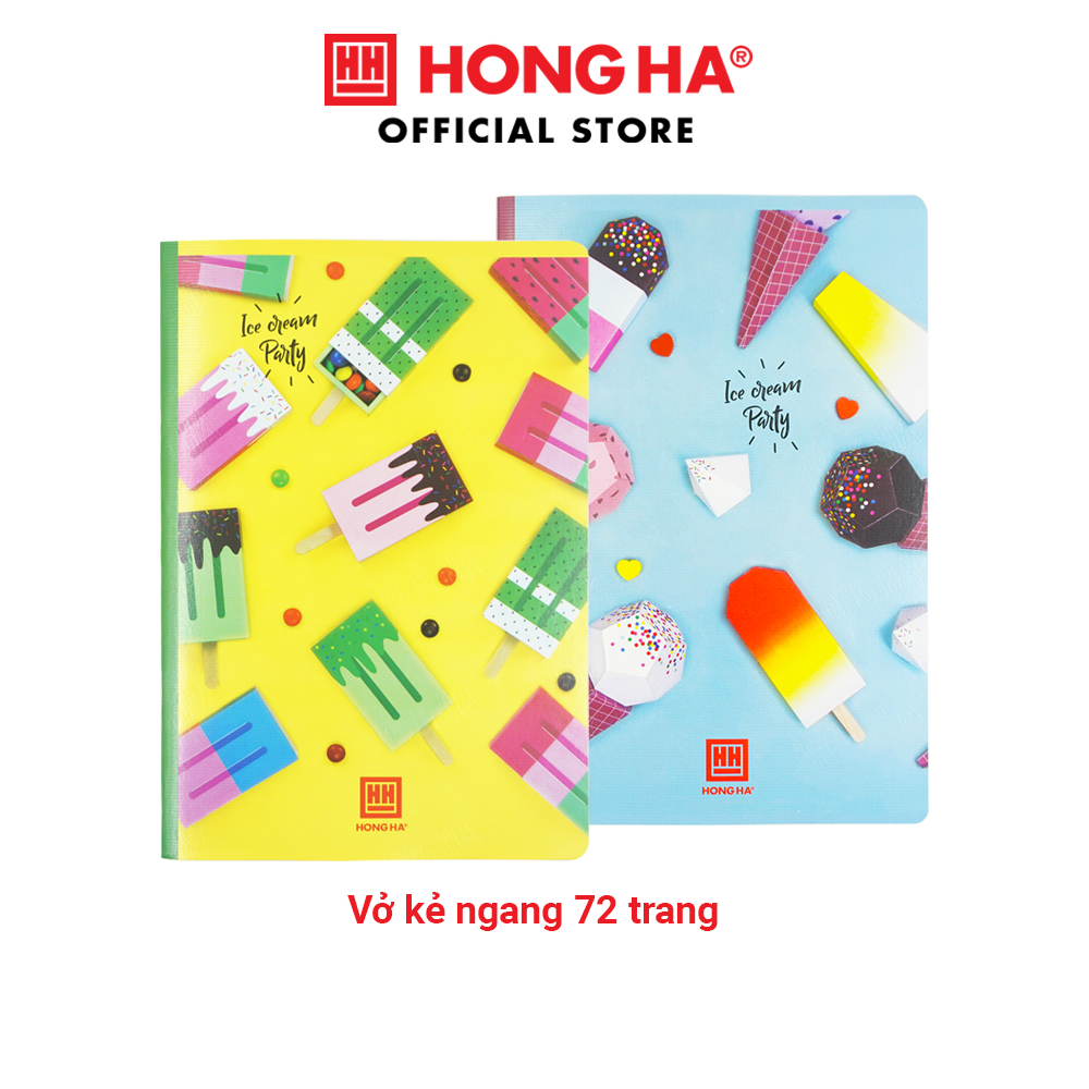 Vở kẻ ngang 72 trang Hồng Hà Paper Color 1093