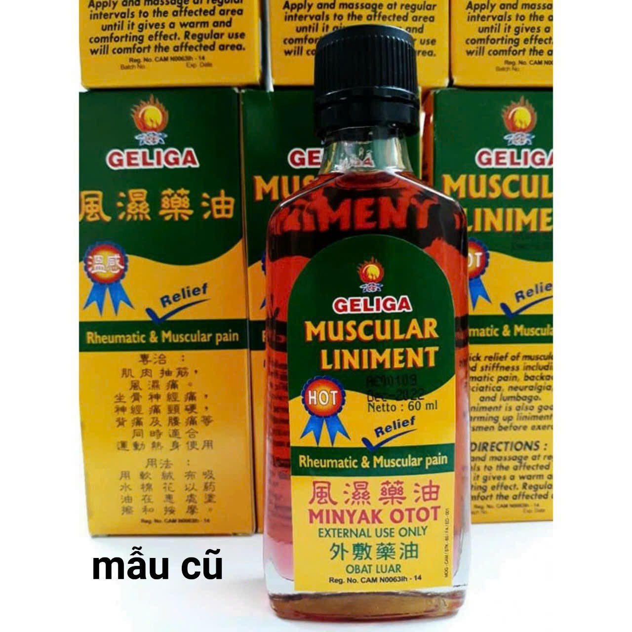 [HCM]Dầu nóng muscular liniment