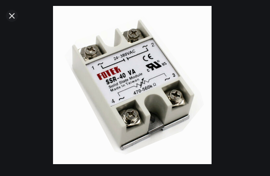 Rơ  le bán dẫn, Solid State Module SSR - 40DA 40VA 40AA ( Relay Rơ le bán dẫn ) Fotek