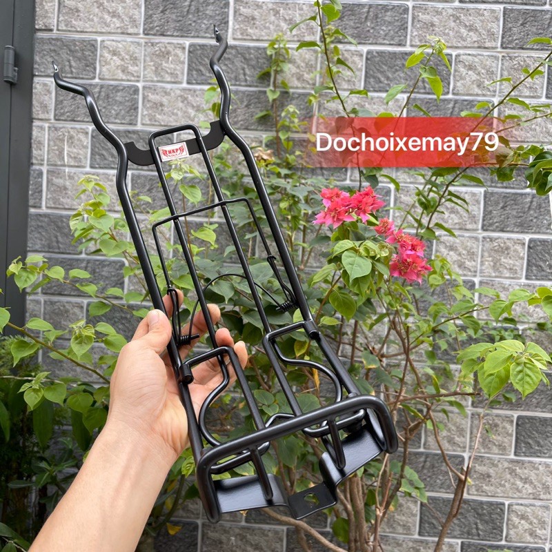 Baga giữa inox đen honda wave nhỏ, wave alpha 2001-2004, wave thái 110