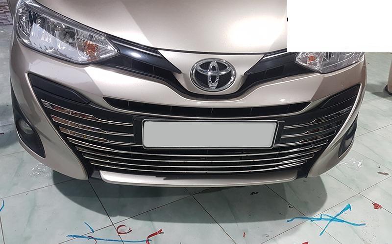 Ốp mặt ca lăng mạ Toyota Vios 2019