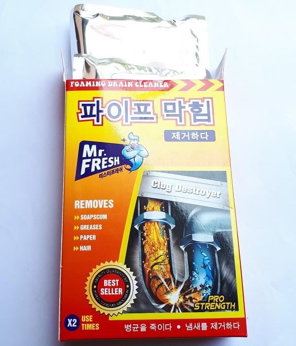 [HCM]Hộp bột thông cống Mr Fresh Hàn Quốc 200g PNS36