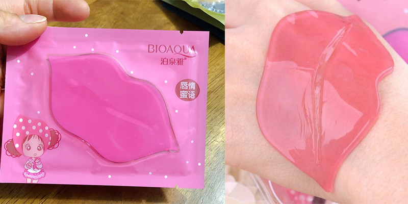 Mặt nạ dưỡng môi collagen Bioaqua