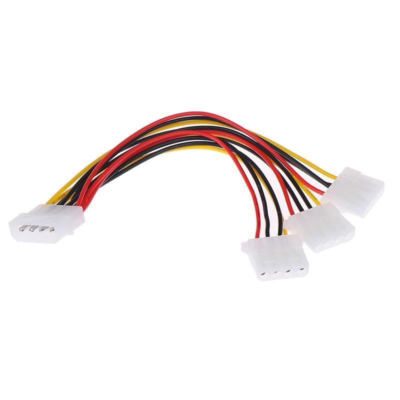 Dây cáp chia nguồn Molex 4pin IDE 1 ra 3 (1 cái)