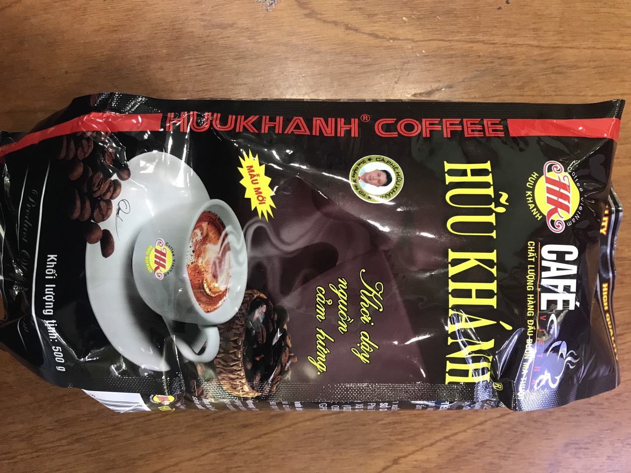 [HCM]cà phê hữu khánh gói 500gam
