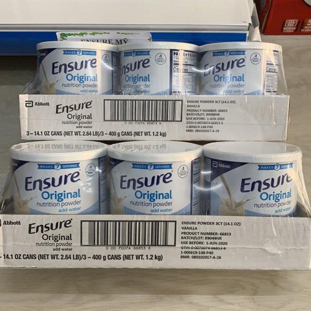 SỮA BỘT ENSURE ORIGINAL NUTRITION POWDER 397G
