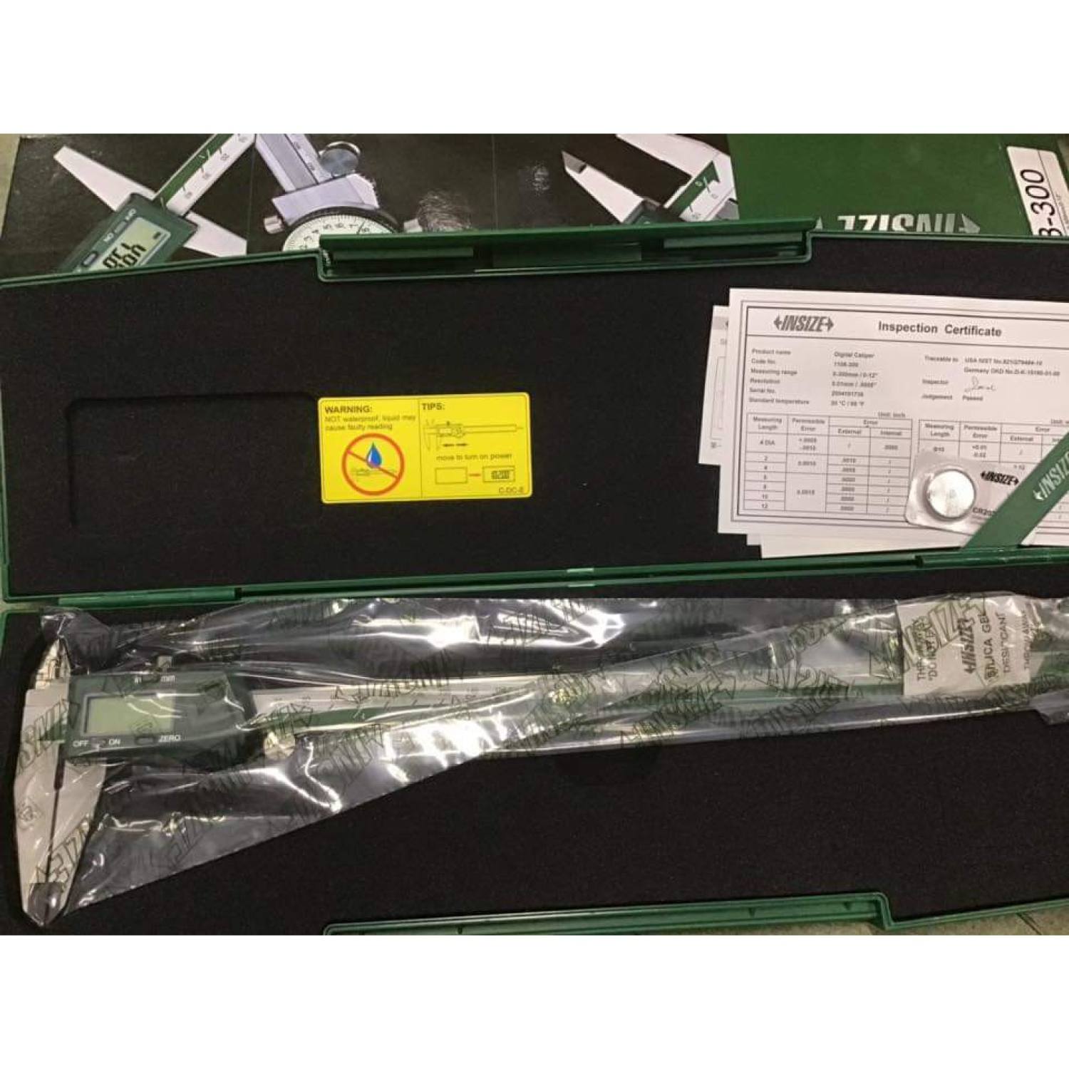 Thước cặp, thước kẹp điện tử Insize 1108 - 150, 200, 300