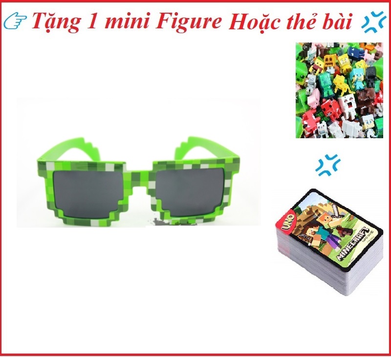 Mắt kính Minecraft cực chất