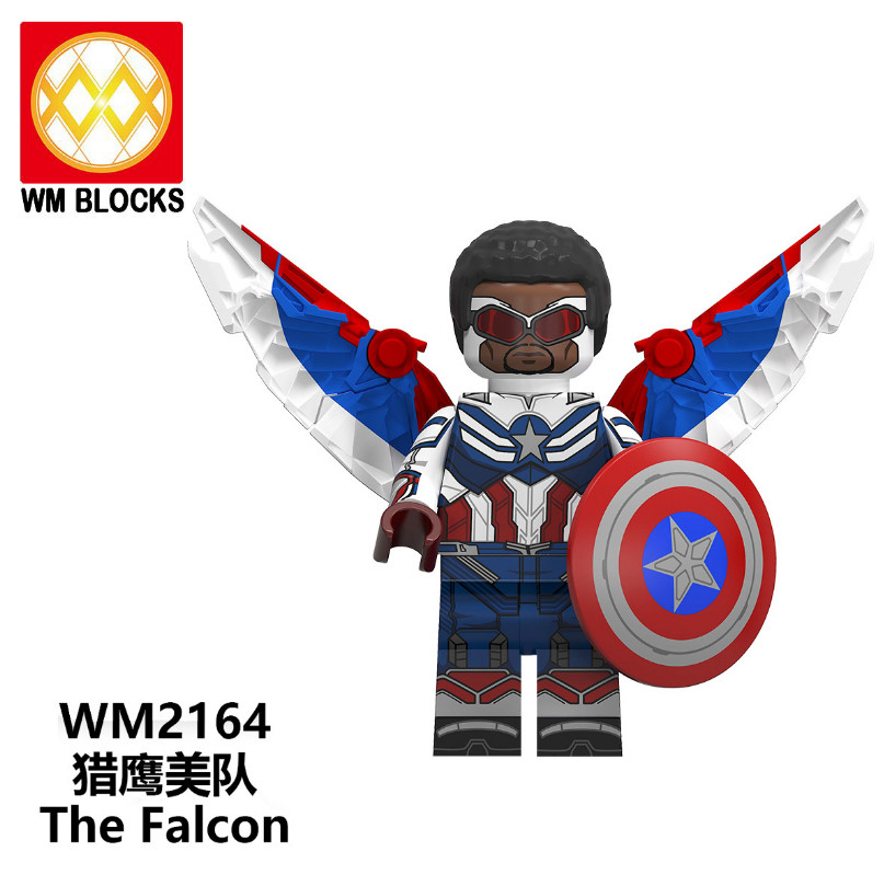 Đồ chơi lắp ráp Minifigures nhân vật Marvel-Falcon WM6117