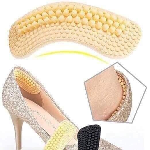 COMBO 2 MIẾNG LÓT GÓT SILICON CHỐNG TRẦY XƯỚC - MIẾN GÓT GÓT 4D THÔNG MINH CHỐNG TRƠN TRƯỢT, CHỐNG TUỘT GÓT, GAI DÀY DẶN GIÚP BẢO VỆ ĐÔI CHÂN CỦA BẠN